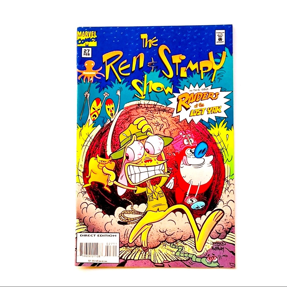 Issue #27 Feb Marvel Comics The Ren and Stimpy Show Feb Unread in Wrapper